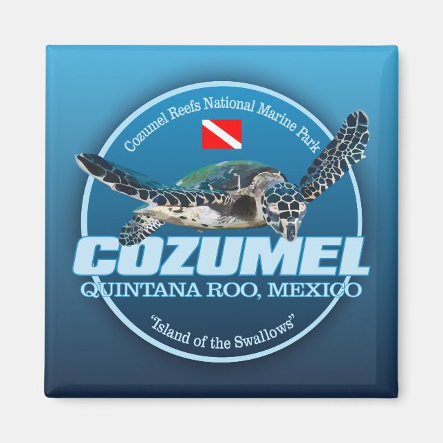 Cozumel (DD2) Magnet (Front)