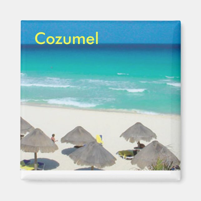 Cozumel magnet (Front)
