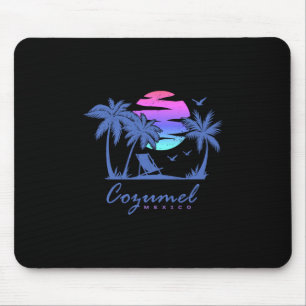 Cozumel Mexico Beach Vacation Spring Break Honeymo Mouse Pad