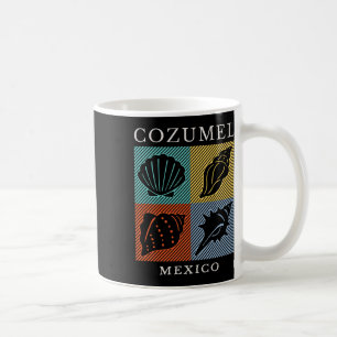 Cozumel Mexico Colorful Retro Throwck Boys Girls S Coffee Mug