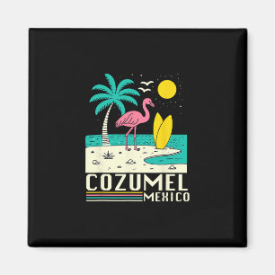 Cozumel Mexico Souvenir Vacation Travel Men Women Magnet