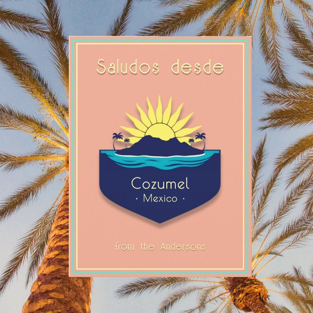 Cozumel Mexico vacation Postcard (Creator Uploaded)