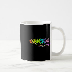 Cozumel, Mexico Watercolor Beach & Surf Coffee Mug