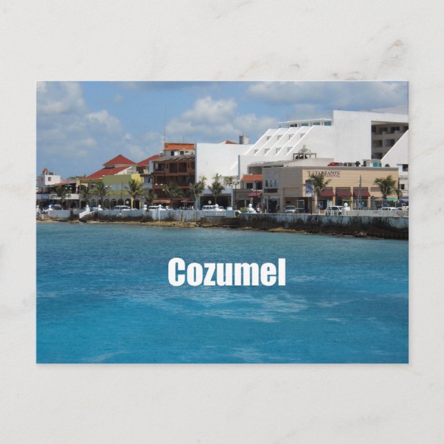 Cozumel Postcard (Front)