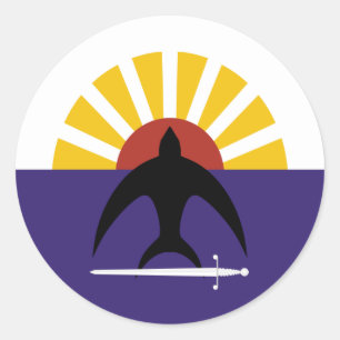 Cozumel, Quintana Roo, Mexico, Mexico flag Classic Round Sticker