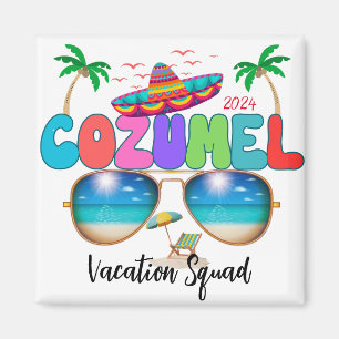 Cozumel Vacation Squad Sun, Sand, and Memories Mex Magnet