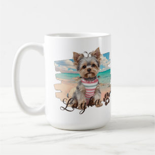Cozy and Modern Photo and Typography Coffee Mug