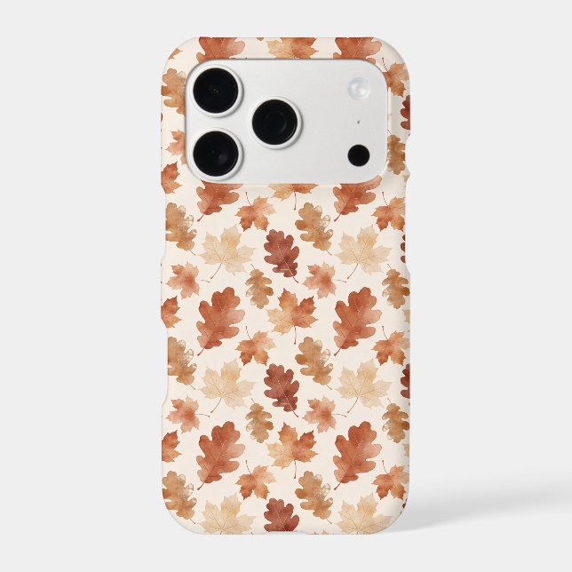 Cozy Autumn Leaf Pattern (Back)
