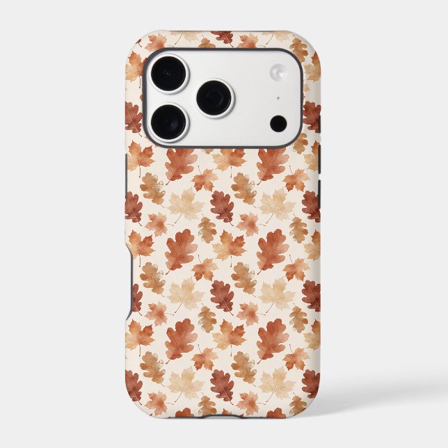 Cozy Autumn Leaf Pattern (Back)