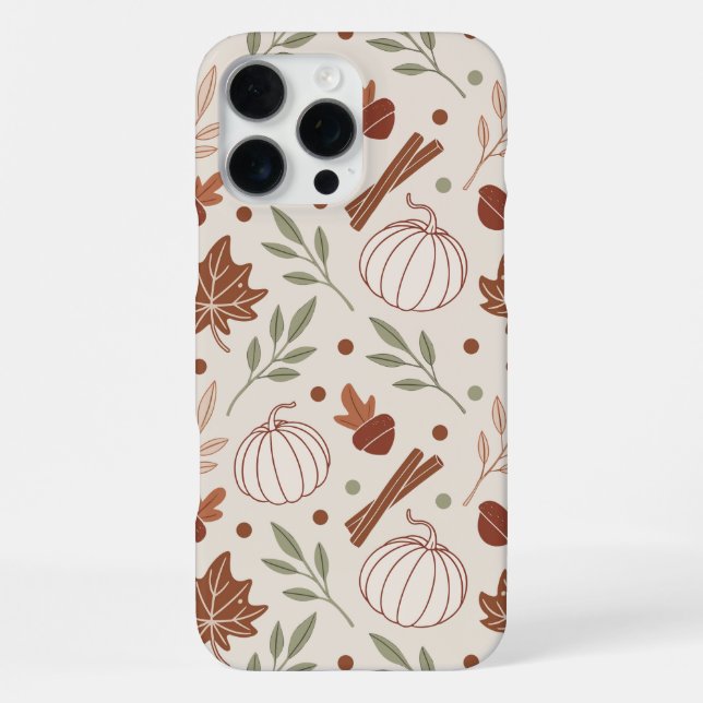 Cozy Autumn Phone Cover (Back)