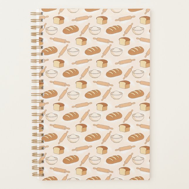 Cozy Baking Pattern Planner (Front)
