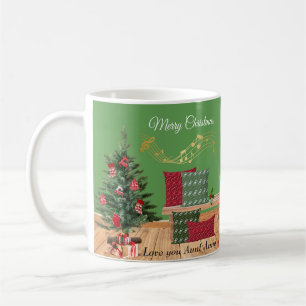 Cozy Bench Merry Christmas Mug