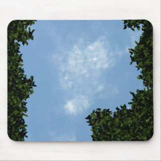 Cozy Blue nature Mouse Pad