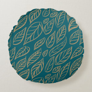Cozy Botanical  Round Cushion
