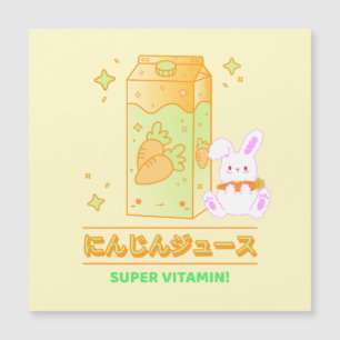 COZY BUNNY WITH CARROT JUICE