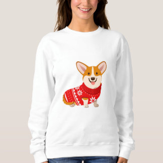 Cozy Christmas Corgi Sweater