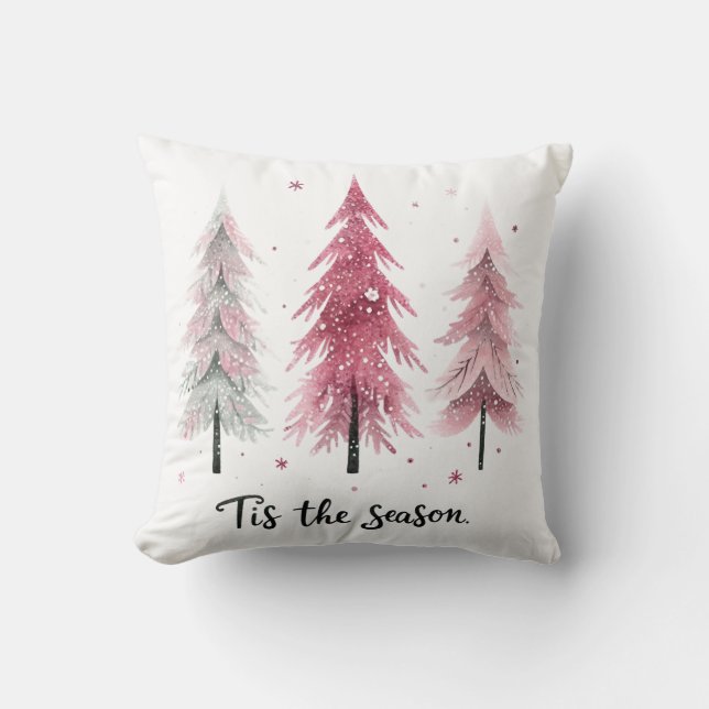 Cozy Christmas Cushion with Santa Claus (Front)