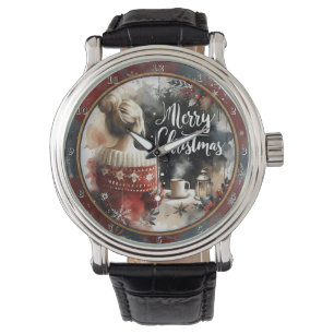 Cozy Christmas Girl Sweater Watch