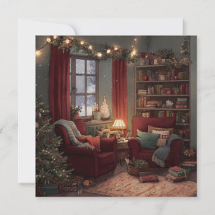 Cozy Christmas Greeting Card