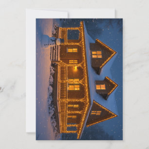 Cozy Christmas Holiday Card