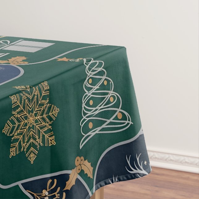 Cozy Christmas Magic Tablecloth (In Situ)