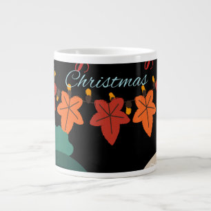Cozy Christmas Mug Hot Cocoa & Holiday Cheer Cup