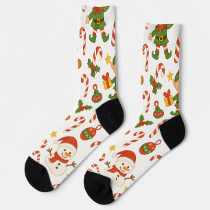 Cozy Christmas Socks   Festive Holiday Socks 