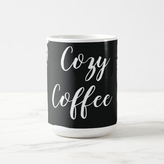 Cozy Coffee Birthday Gift Classic Ceramic Mug (Center)