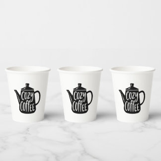 Cozy Coffee Mug Paper Cups