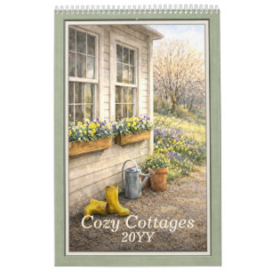 Cozy Cottages 2026 – A Watercolor Calendar