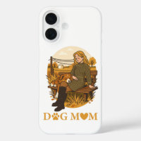 Cozy Dog Mom Bonding Moment With Her Companion