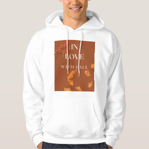 Cozy Fall Hoodie In Love With Fall Design