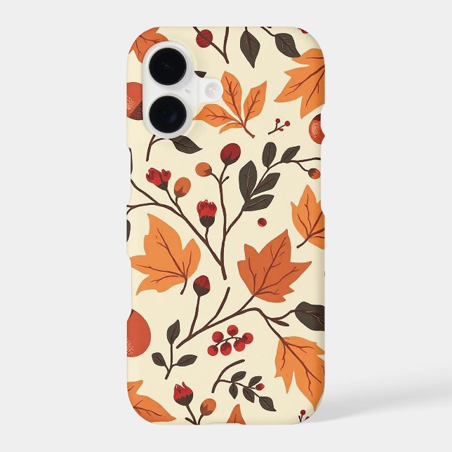 Cozy Fall Phone Case (Back)