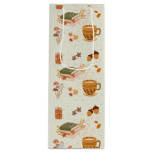Cozy Fall Wine Gift Bag