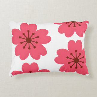 Cozy floral pillow