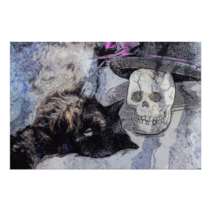 Cozy Halloween Poster