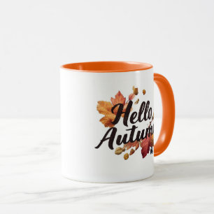 Cozy Hello Autumn Vibes Mug