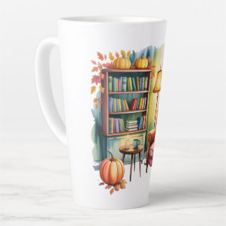 Cozy Home Reading Bouteilles — Framed Wall Latte Mug