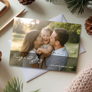Cozy Hugs & Joyful Moments — From Our Family Holiday Card