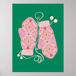 Cozy mandalas poster