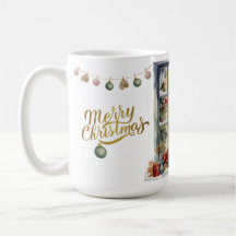 Cozy Merry Christmas Paper Plate with Winter