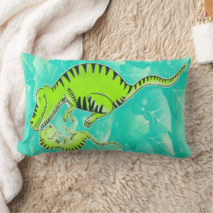 Cozy Mom and Baby T-Rex Dinosaur Nursery Body Pill Lumbar Cushion