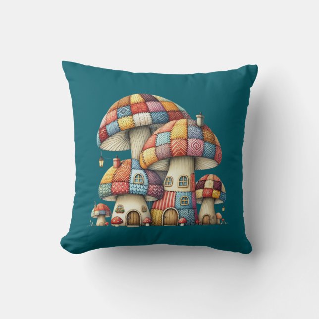 Cozy Mushrooms 6 Cushion (Front)