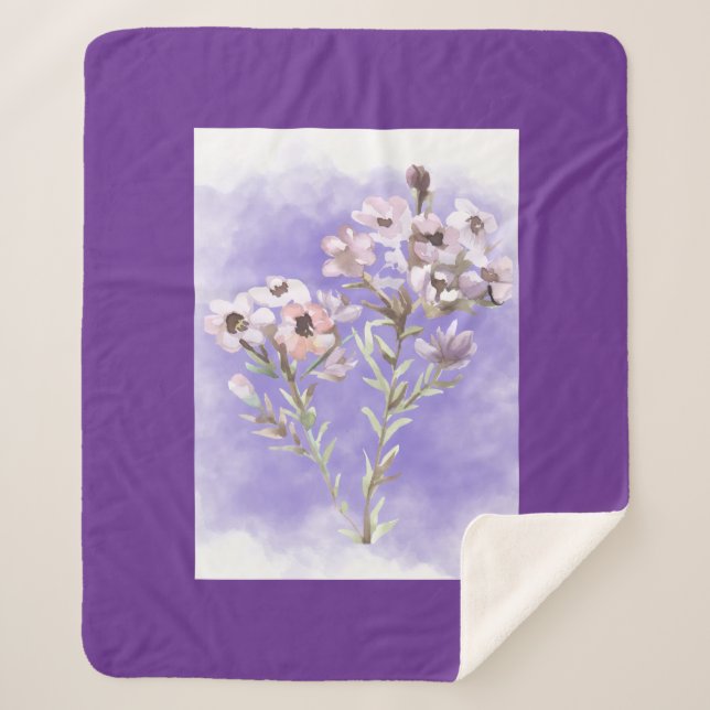 cozy nature blanket soft home decor relax (Front)