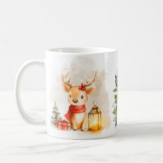 Cozy Nights Reindeer Recipe Mug