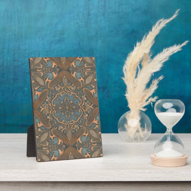 Cozy old pattern plaque (Side)