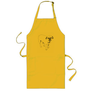 Cozy Outline Long Apron