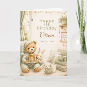 Cozy Pajama Birthday Card