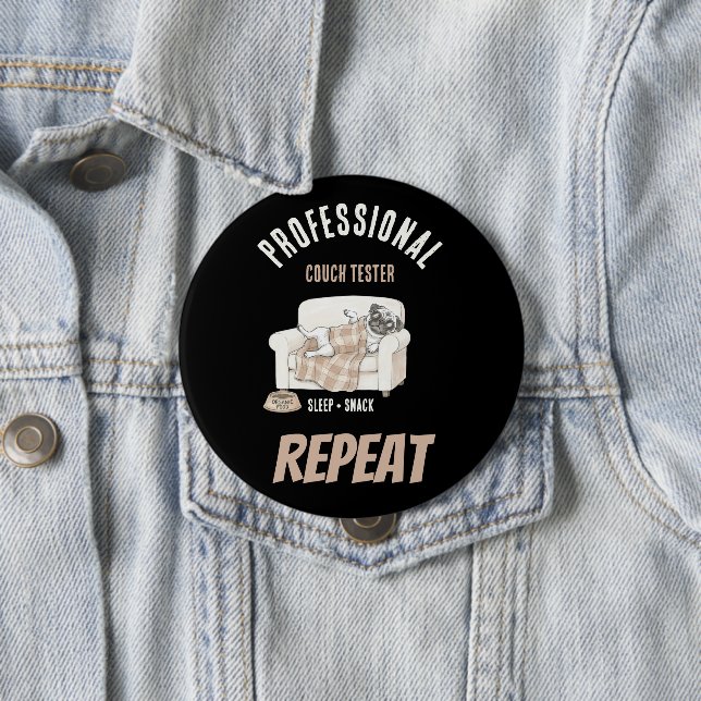 Cozy Paws Collection 10 Cm Round Badge (In Situ)