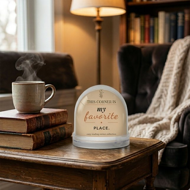 Cozy Reading Corner Snow Globe (Creator Uploaded)